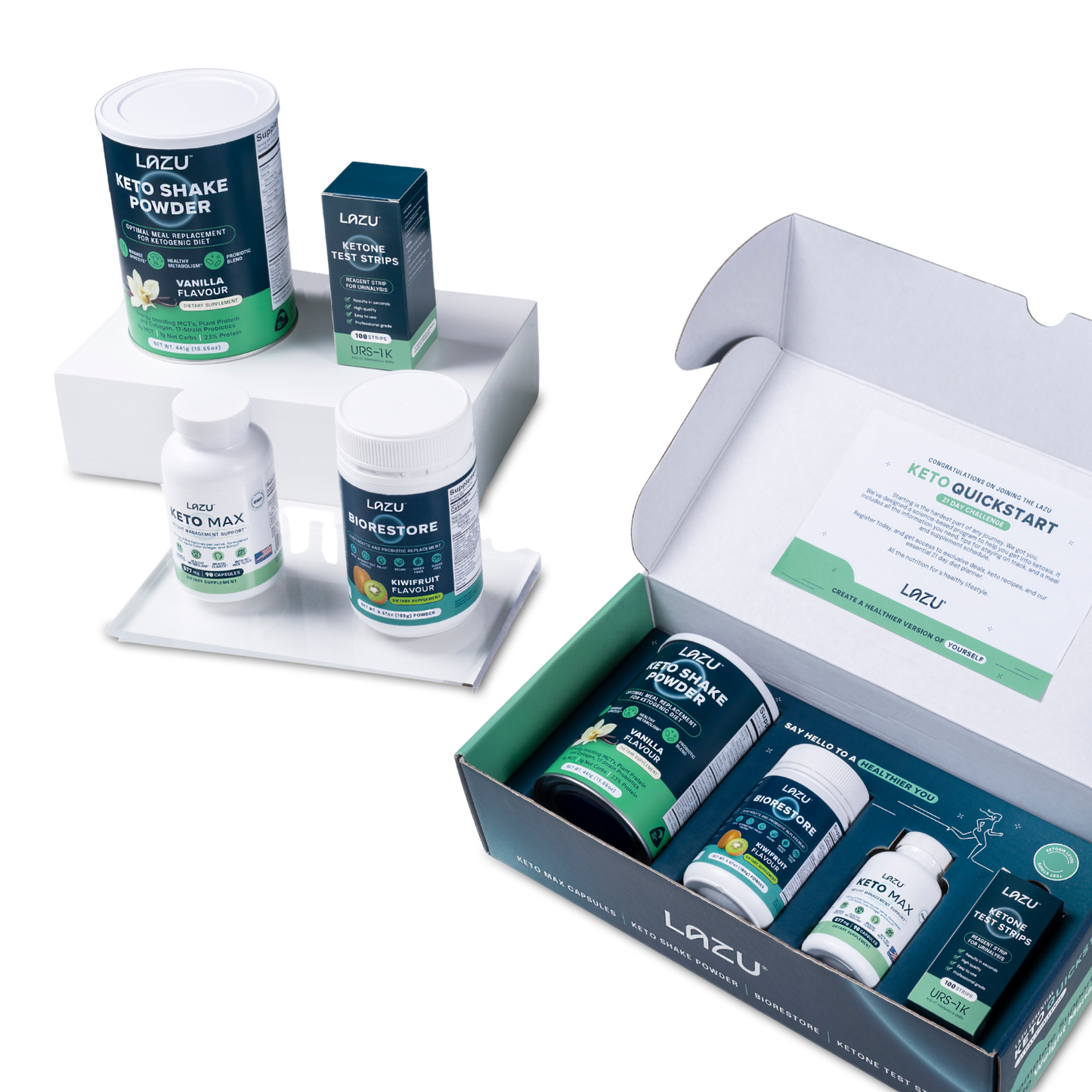 Lazu Keto 21 Day Challenge kit