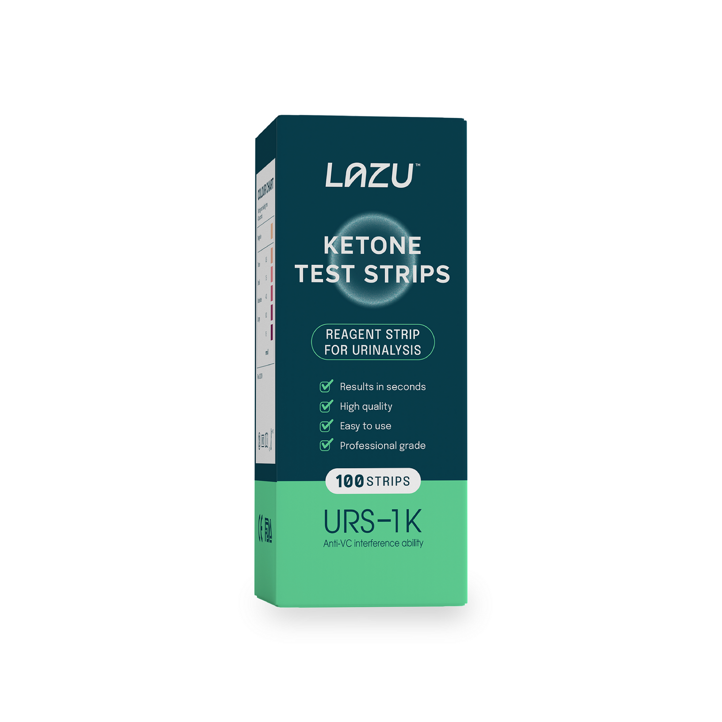 Lazu KETONE TEST STRIPS - Reagent Strips For Urianalysis