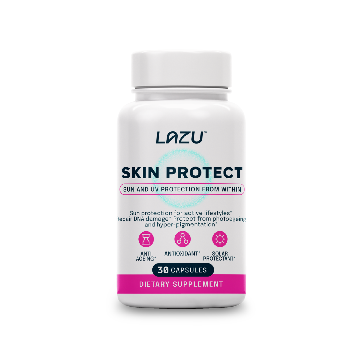 LAZU SKIN PROTECT - Sun and UV protection from within